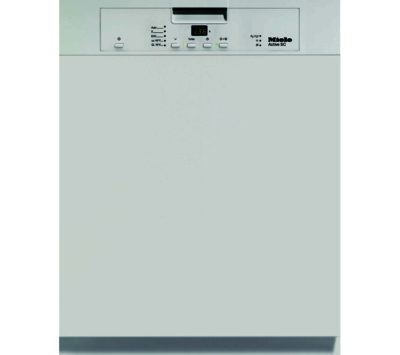 Miele G4203SCi Full-size Semi-Integrated Dishwasher - White Miele G4203SCi Full-size Semi-Integrated Dishwasher - White